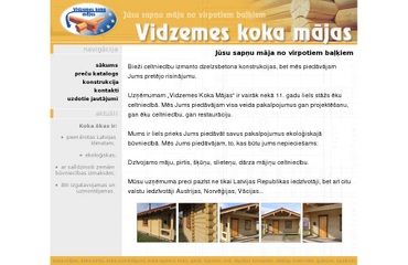 Vidzemes koka mājas, SIA